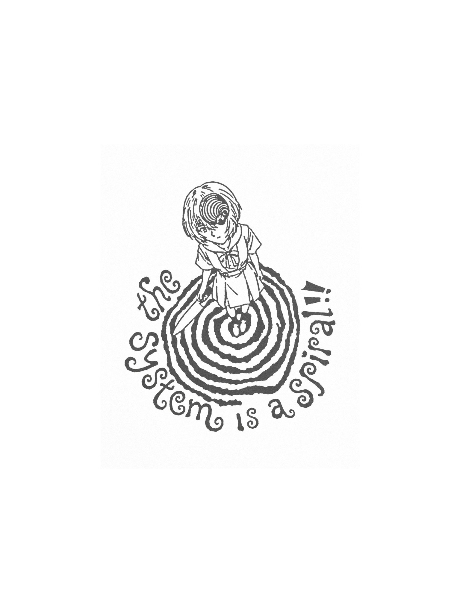 SPIRAL ! Art Print. product image (1)