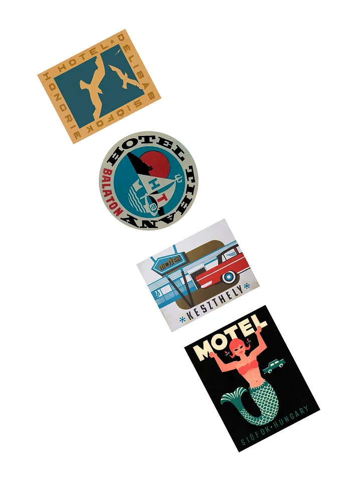 Lake Balaton Hotel Stickers product image (2)