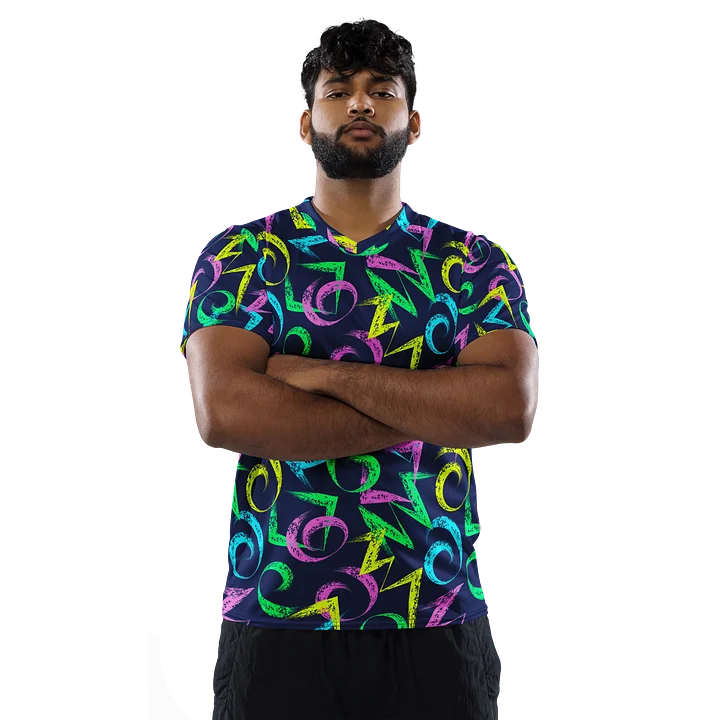 Grunge Paint Brush Strokes Unisex Sports Jersey product image (2)