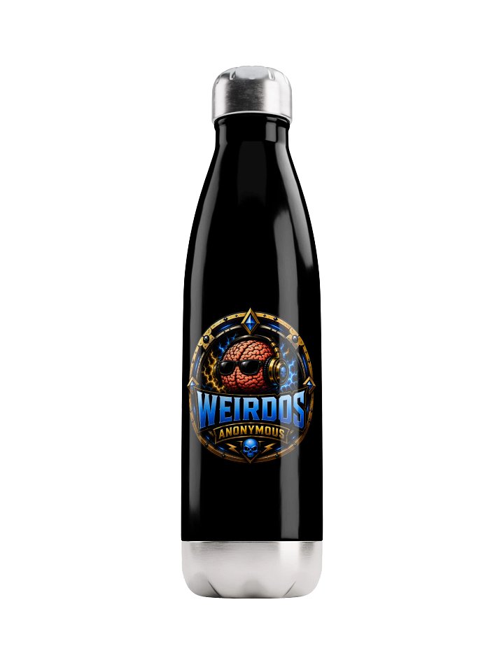 Beard__Oh Weirdos Anonymous Water Bottle product image (1)