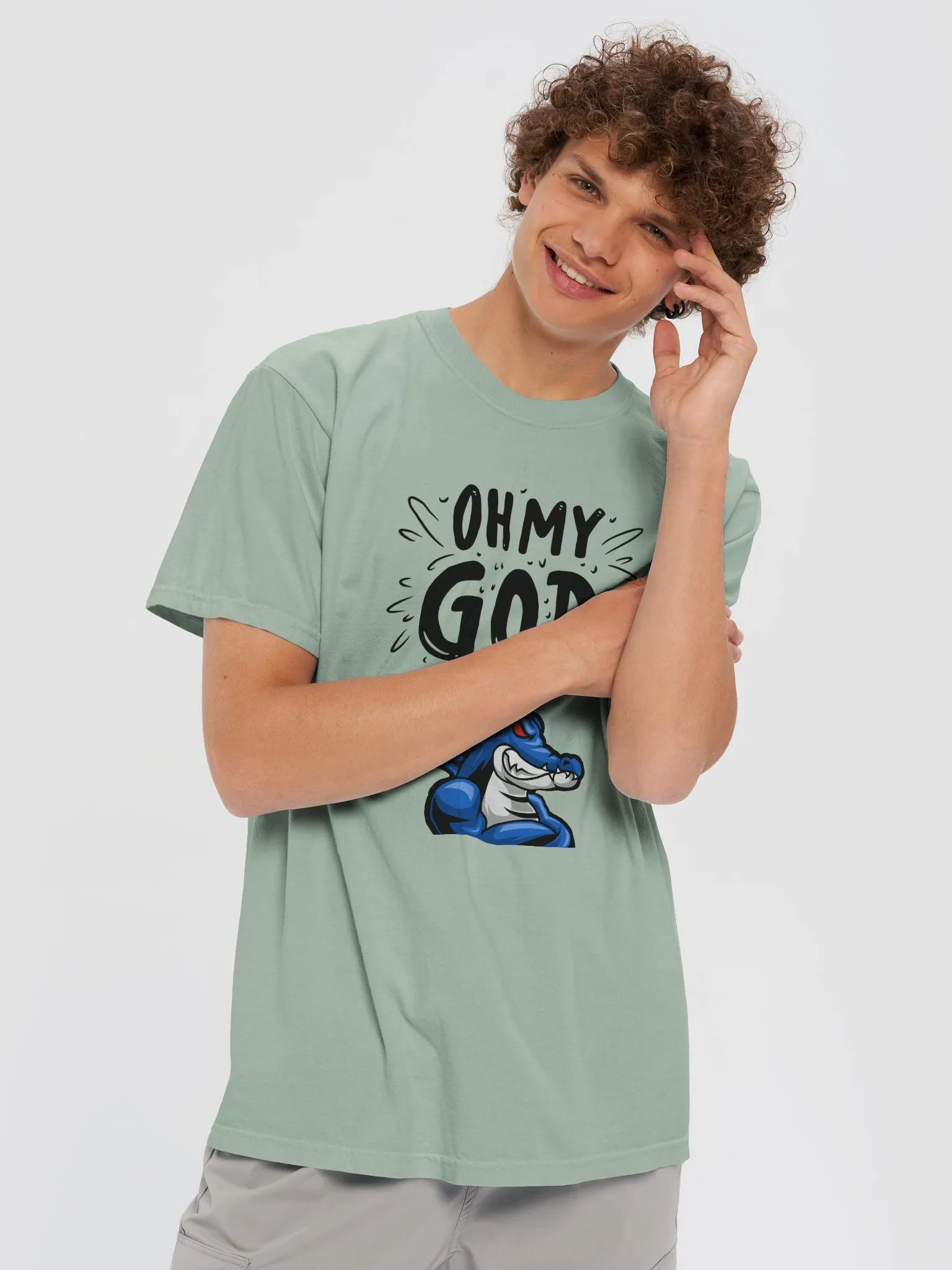 Oh My God Tshirt with v1 Logo product image (28)