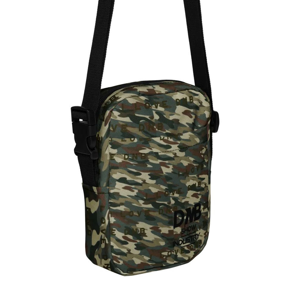I Love DNB Camo Utility Crossbody Bag product image (4)