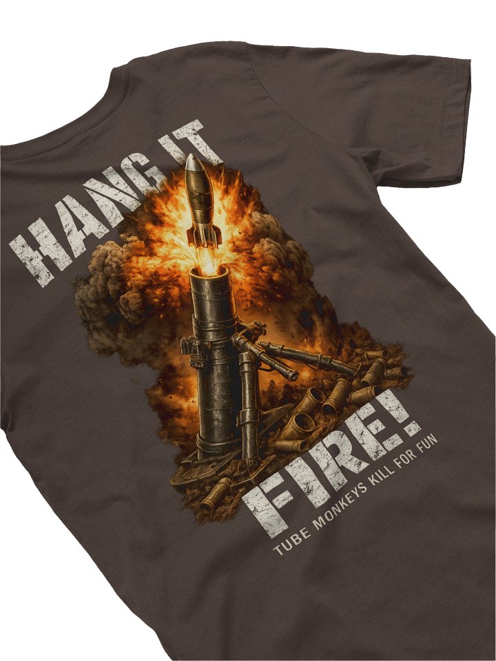 Tube Monkeys / Hang It... Fire! Mortarman Tee product image (1)