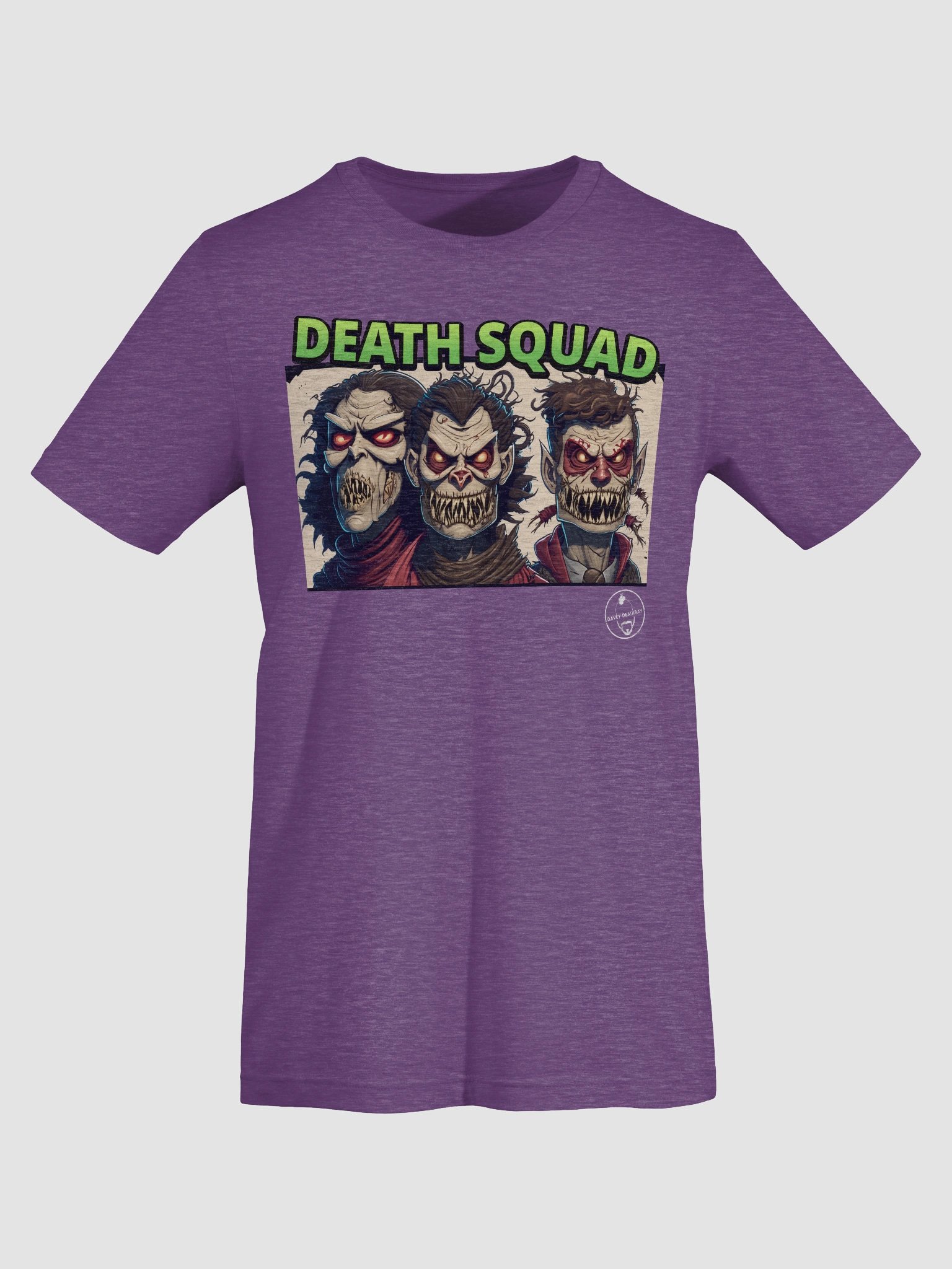 Death Squad Slime Tee White Logo product image (46)