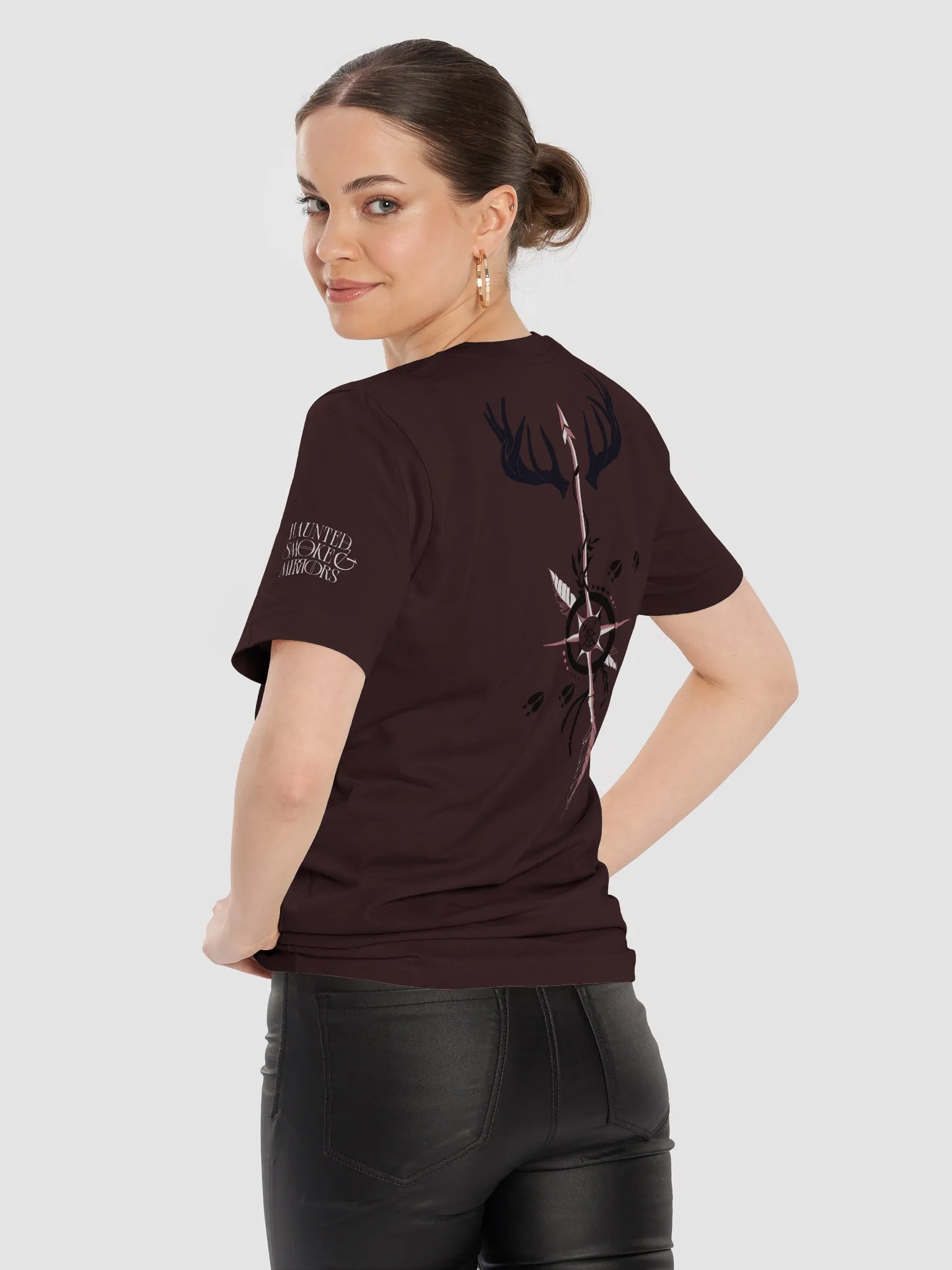 Pink Forest Familiar Guardians - Doe and Stag T-Shirt product image (59)