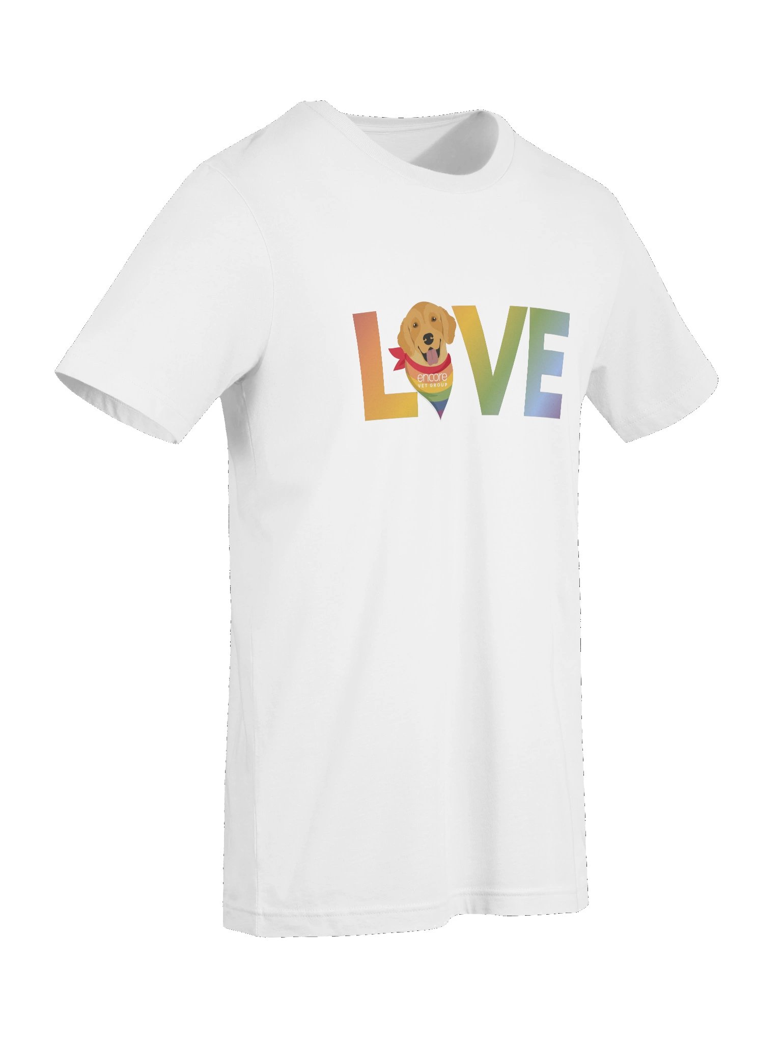 Love Rainbow Pride White T-shirt product image (7)