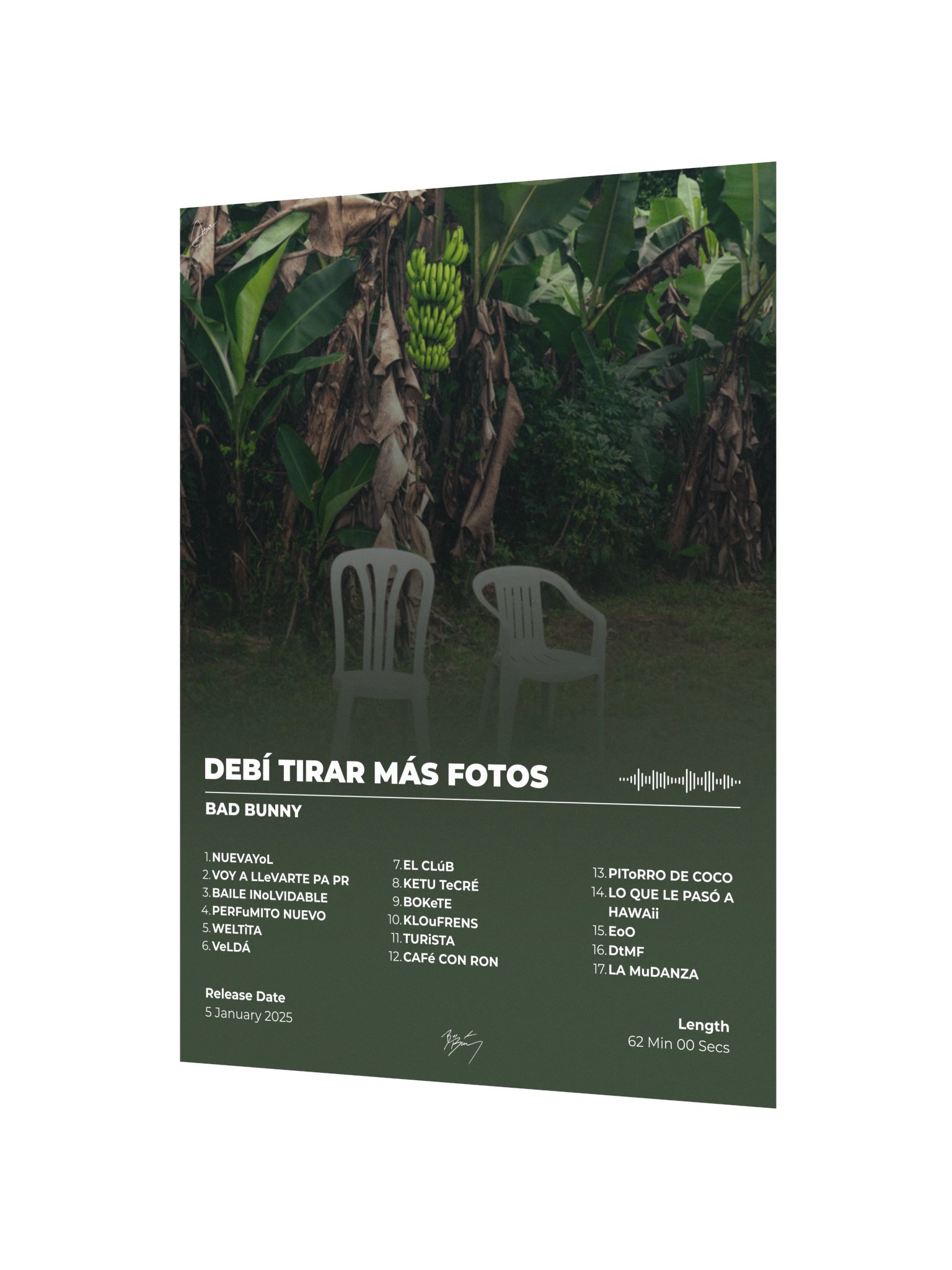 Bad Bunny Debí Tirar Más Fotos Poster product image (3)