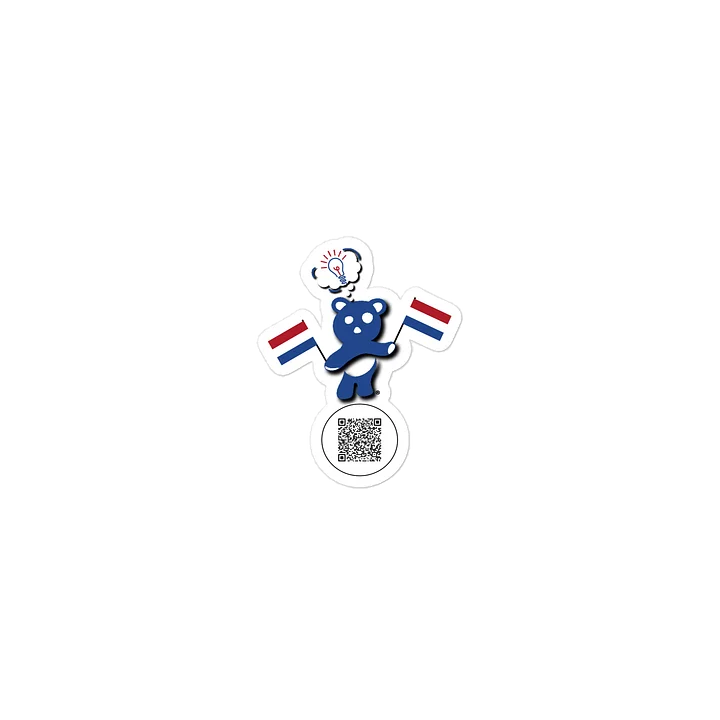 Netherlands — Country Bear Sticker | BehrBrained Media product image (1)