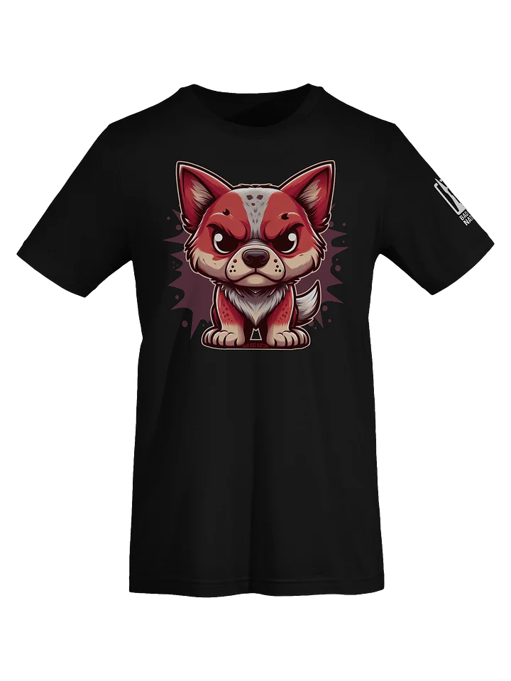 Australian Cattle Dog/Red Heeler Angry Pup - Premium Unisex T-shirt product image (1)