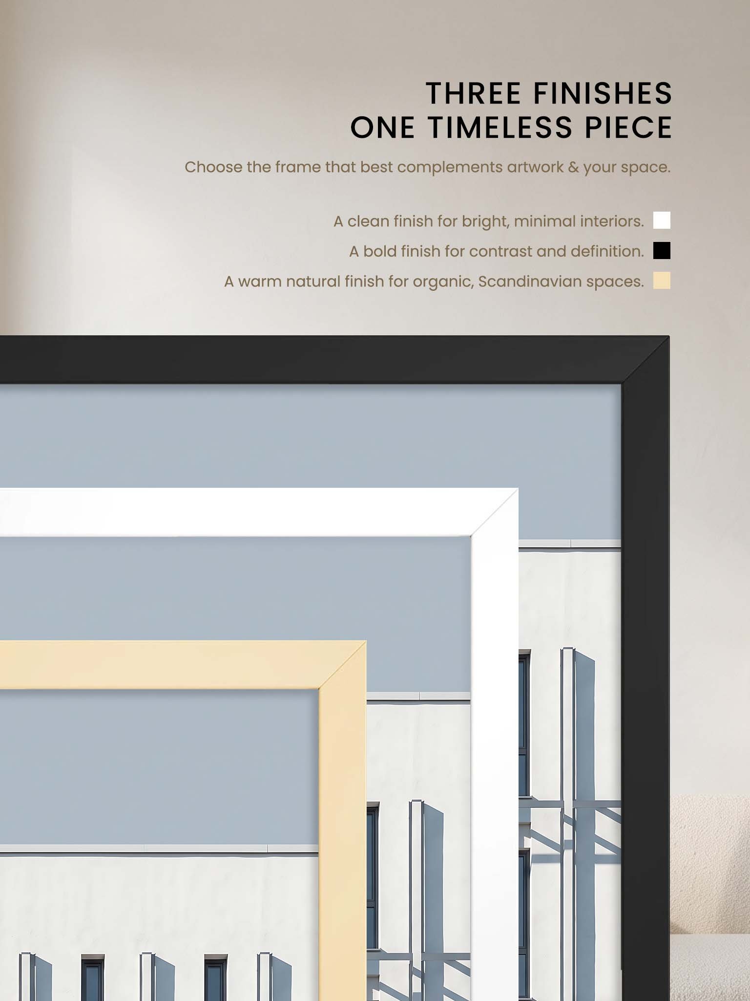 Window Grid - Minimalist Geometric Architectural Wall Art product image (74)