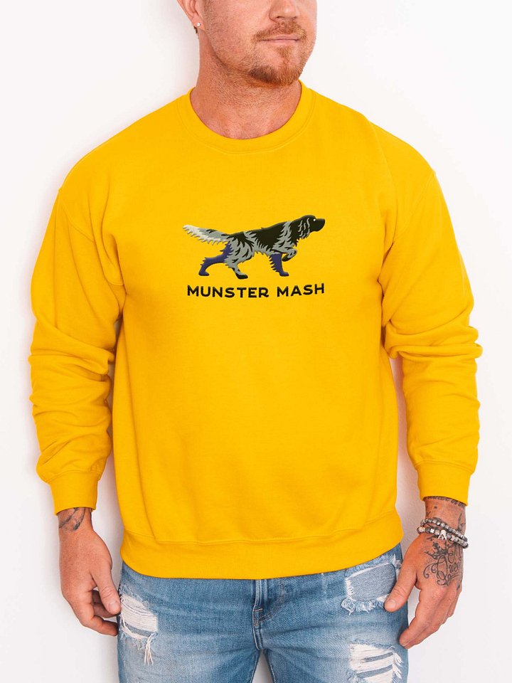 Munster Mash Sweatshirt (Embroidered) of a Large Münsterländer(Blue Roan) product image (2)