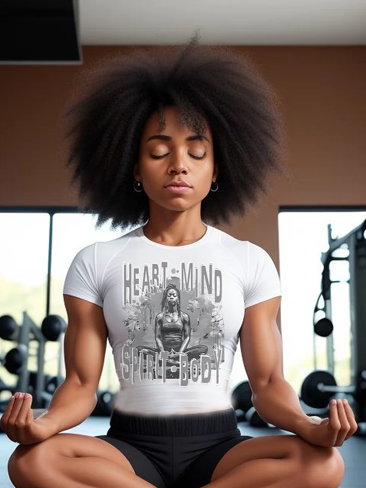 Takes Heart Mind Spirit Body Fitness Meditation Trainer T-Shirt product image (1)