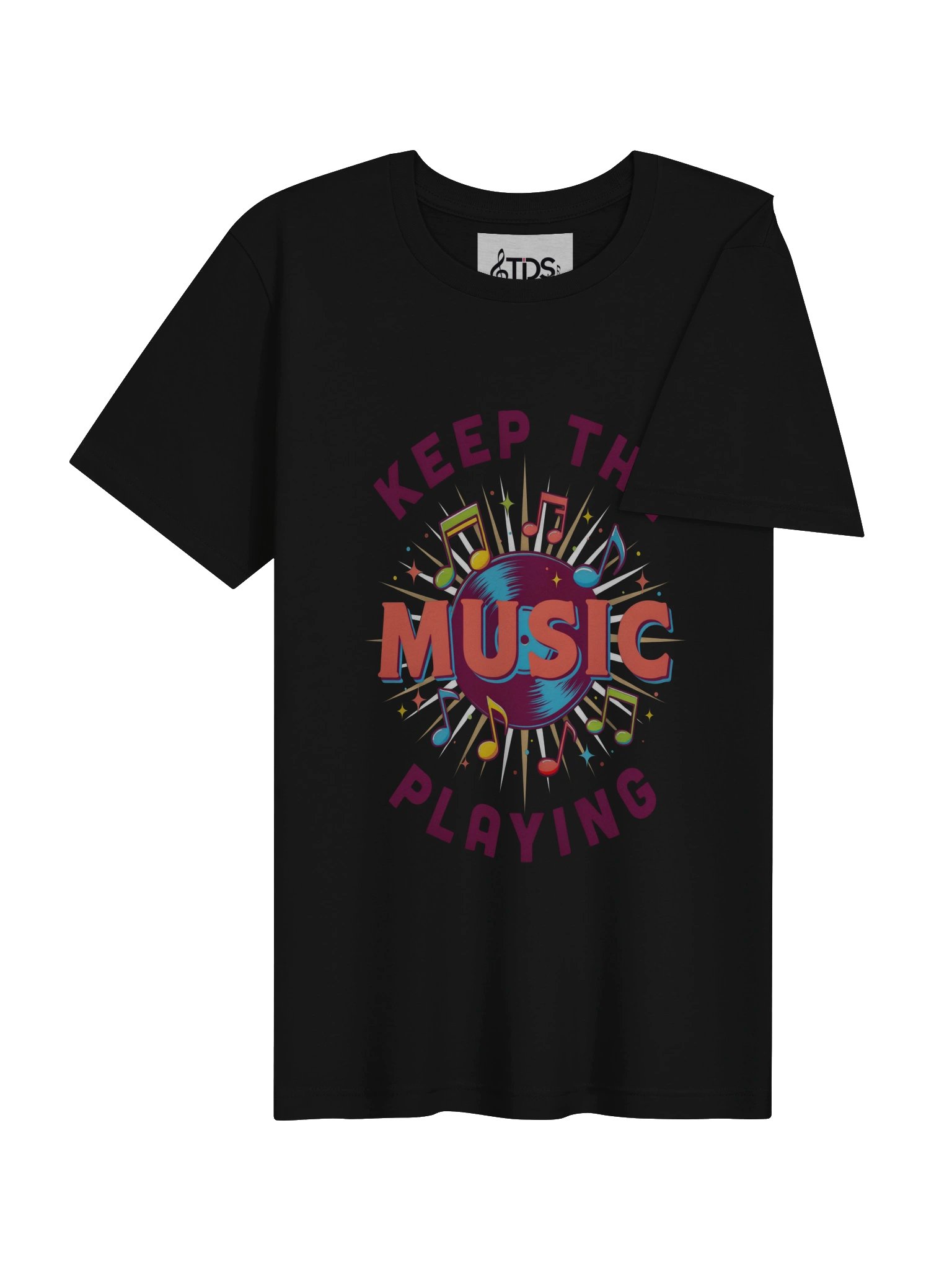 Keep the Music Playing Vinyl Tee product image (19)