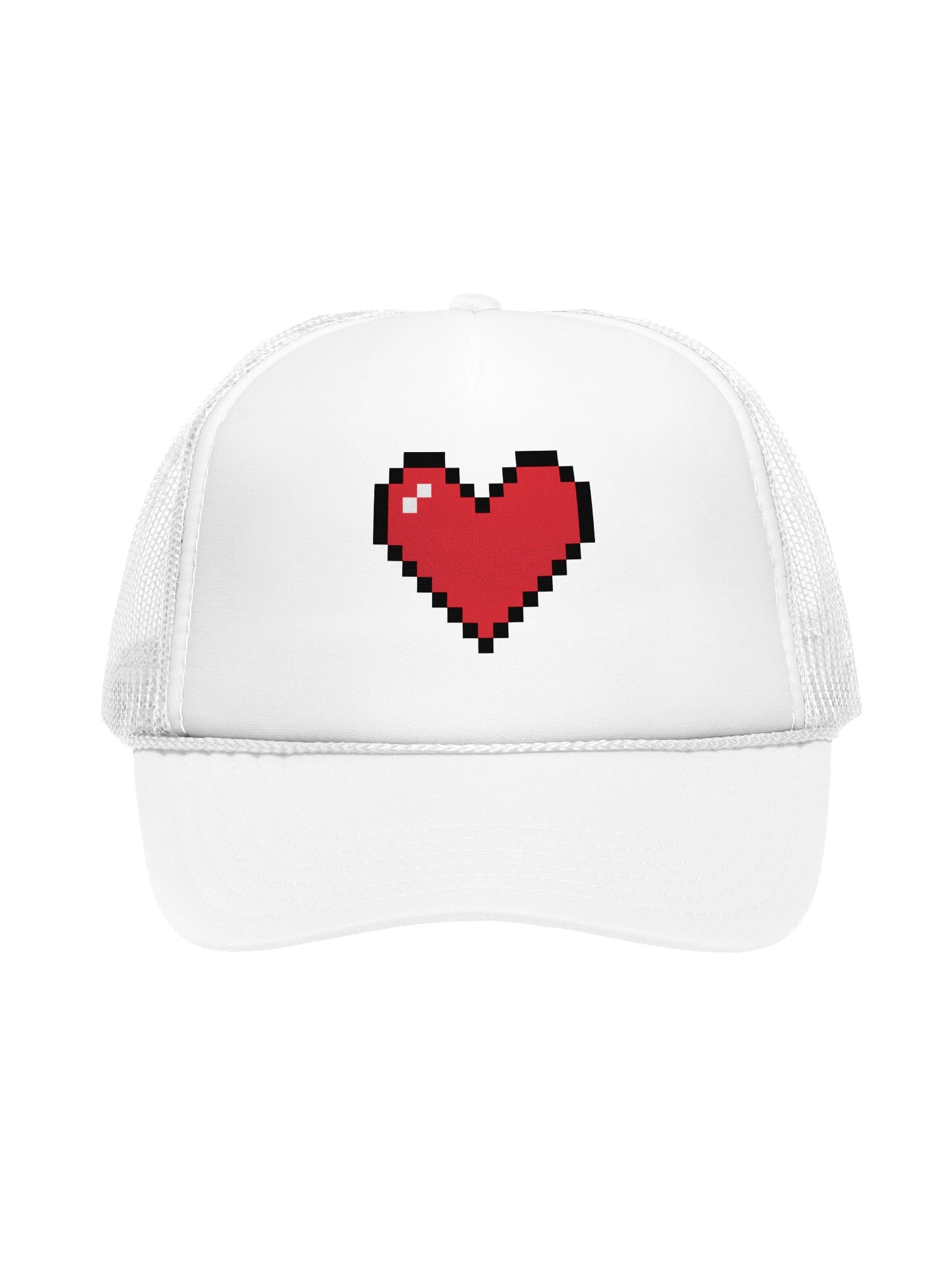8-Bit Heart Container Trucker Hat product image (1)