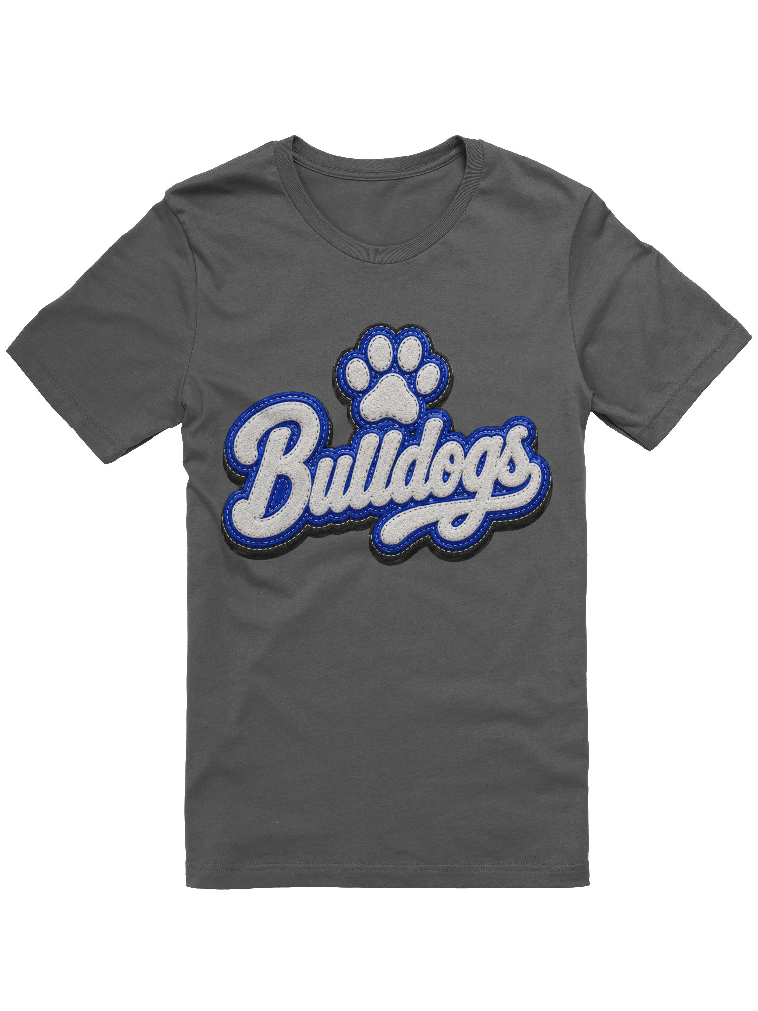 Bulldogs faux stitch tee product image (1)