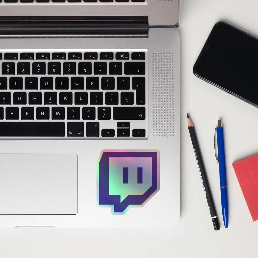 STICKER DEL LOGO DE TWITCH product image (12)