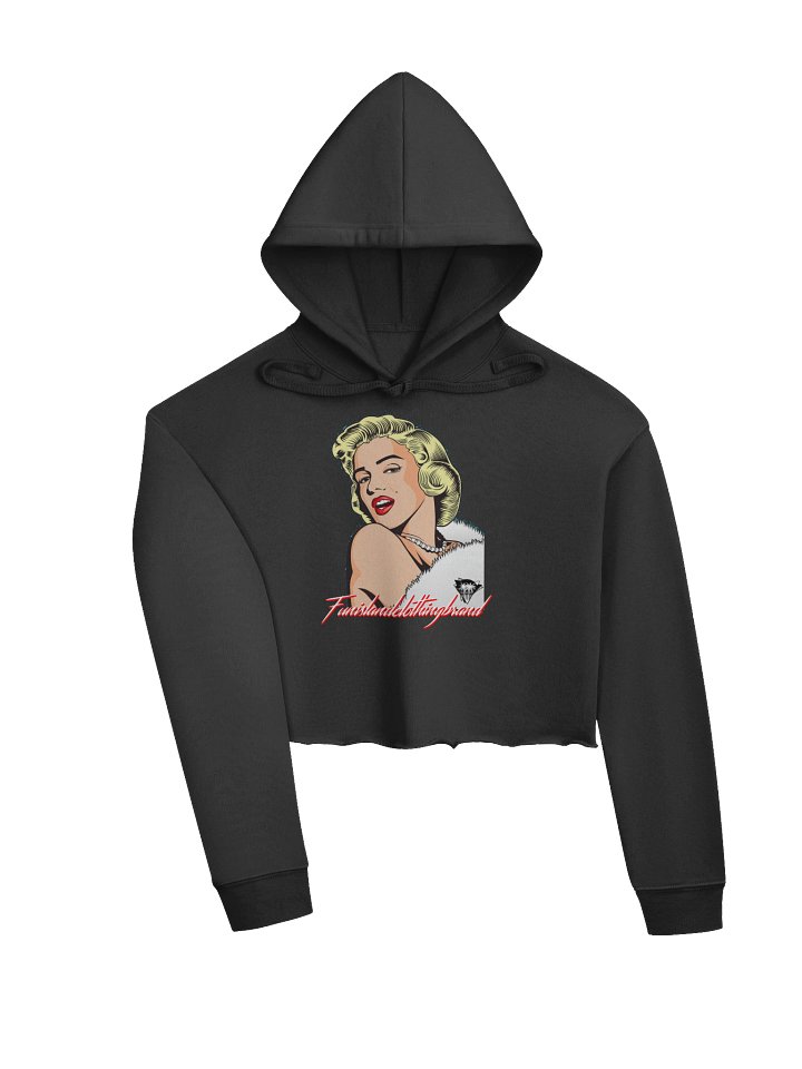 MARILYN MONROE CROP HOODIE product image (2)