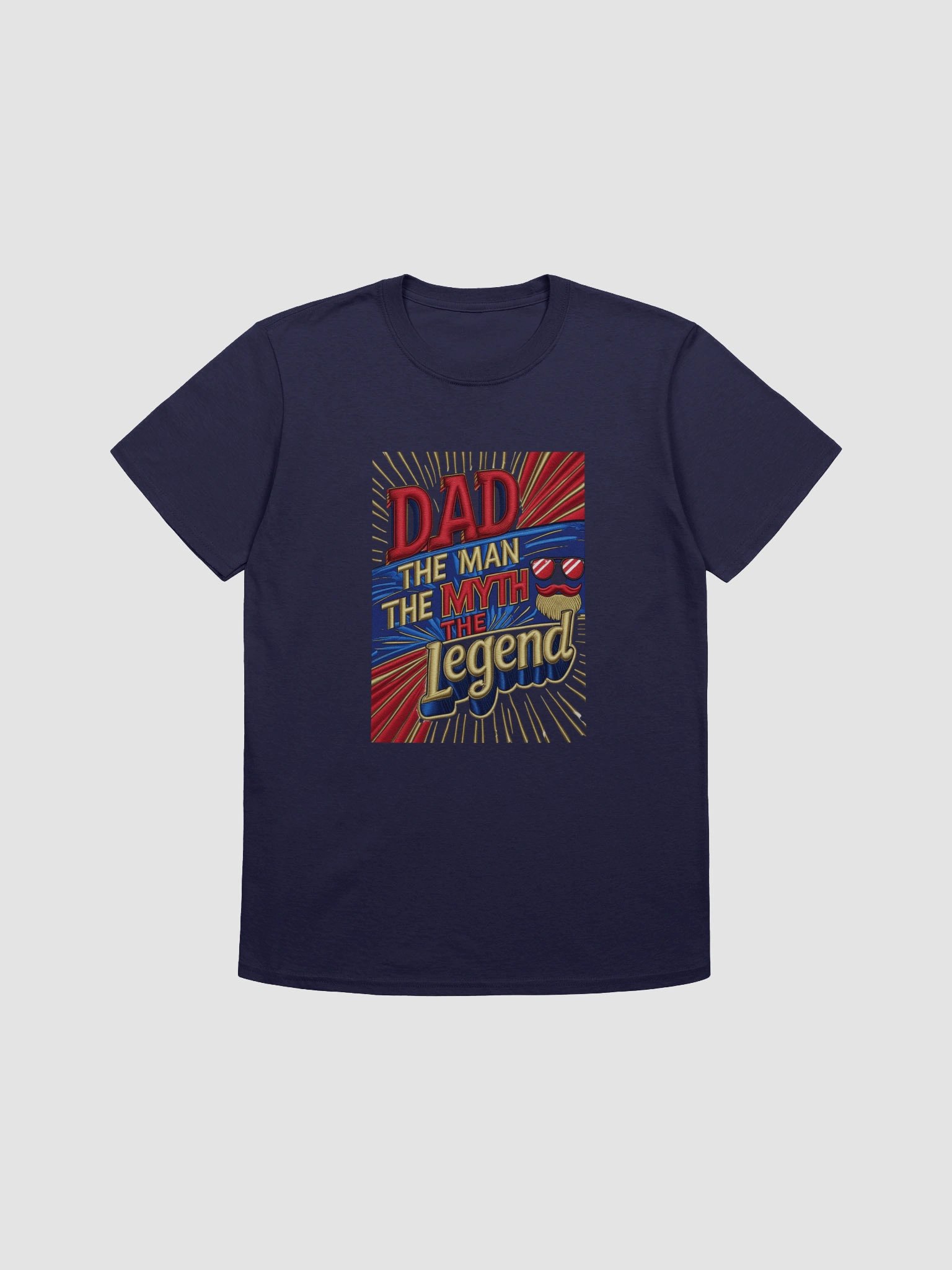 Legendary Dad Mustache T-Shirt product image (6)