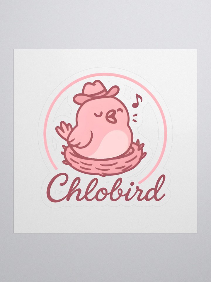 Chlobird Kiss Cut Stickers product image (1)