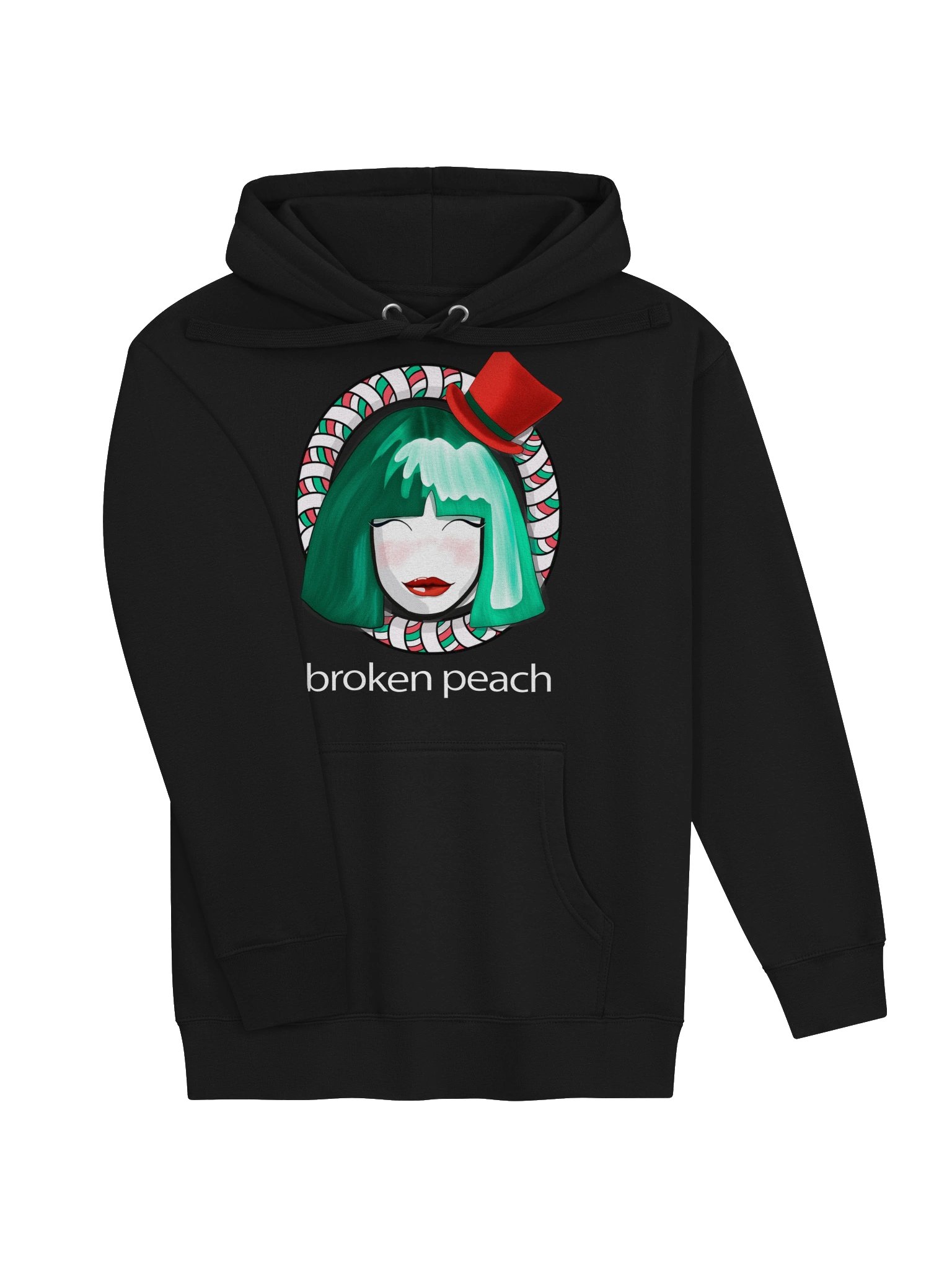 Broken Peach – Unisex Christmas Special Edition Hoodie product image (3)