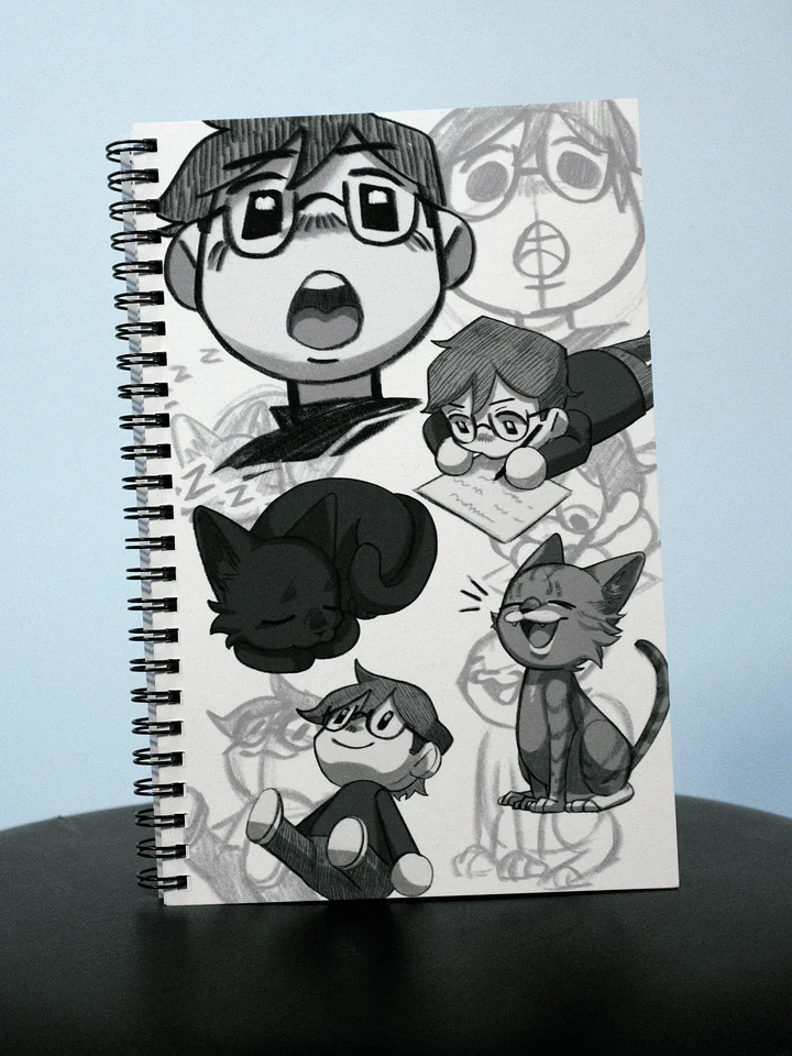 Sketchy Dotted Notebook product image (1)