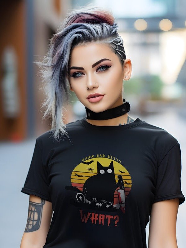 What's Purr-fectly Spooky T-shirt product image (1)