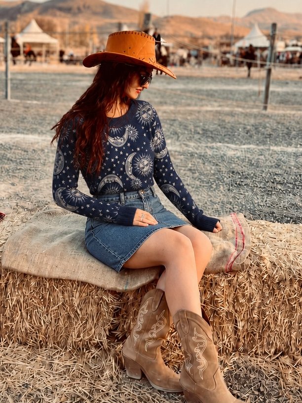 Celestial Bliss Unisex Knitted Sweater product image (1)