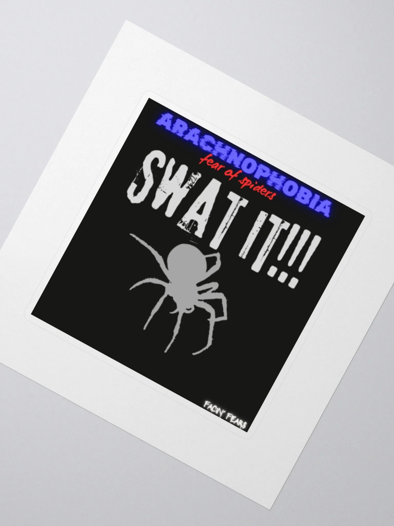 Arachnophobia Sticker product image (2)