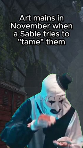 It's me, I'm the Sable main #deadbydaylight #dbd #dbdmemes #memes