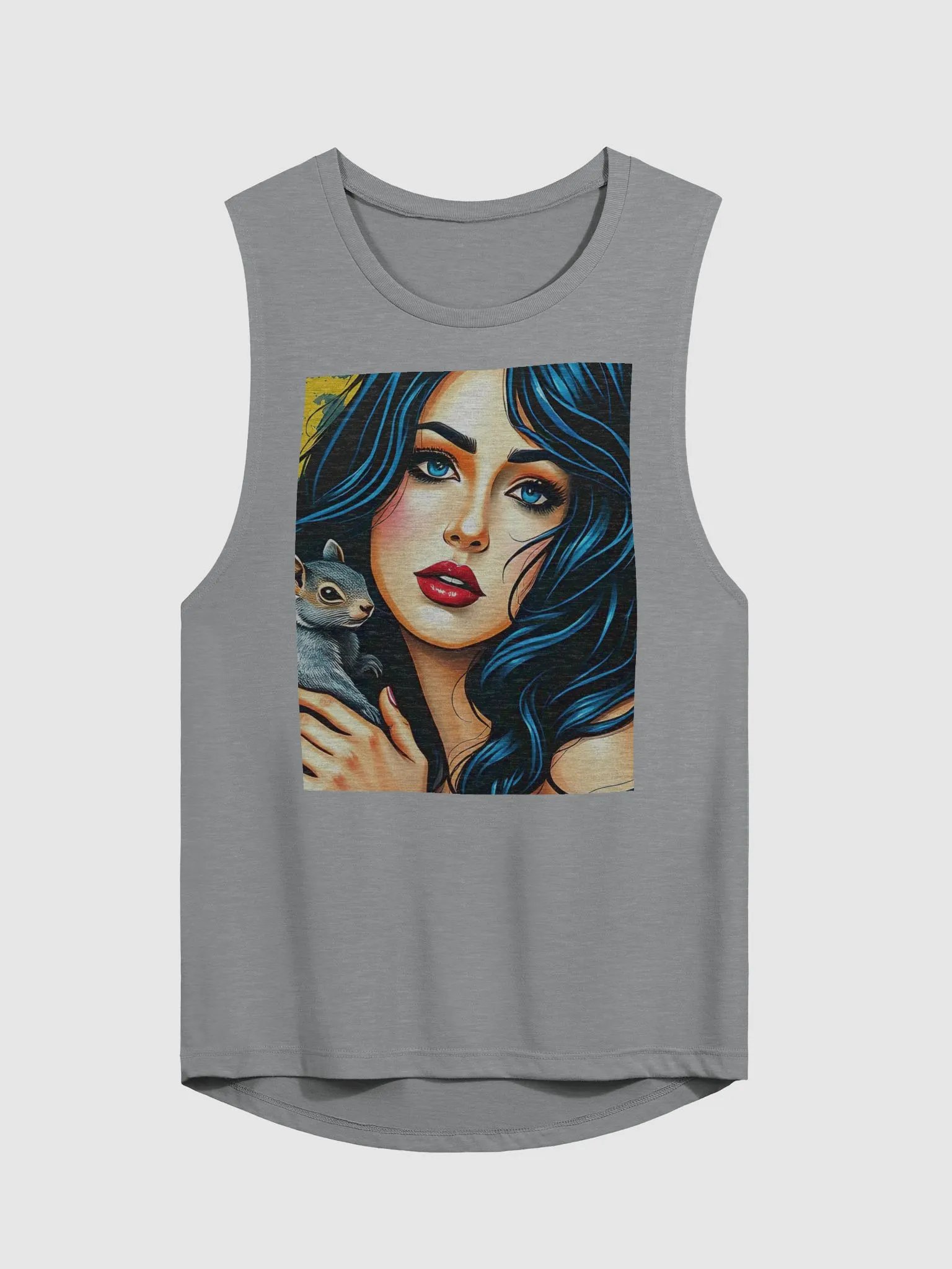 Whimsical Squirrel Whisperer Muscle Tank product image (1)