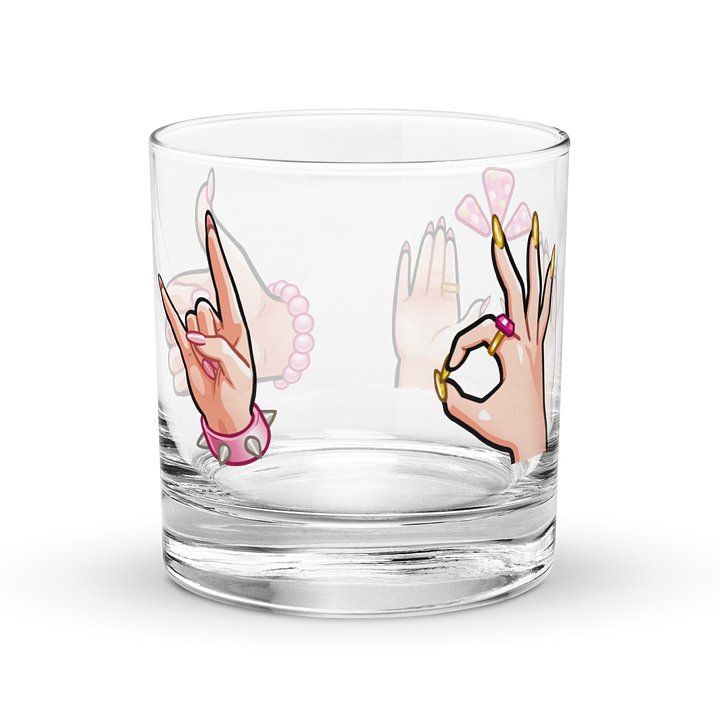 Hands-On Rocks Glass product image (2)