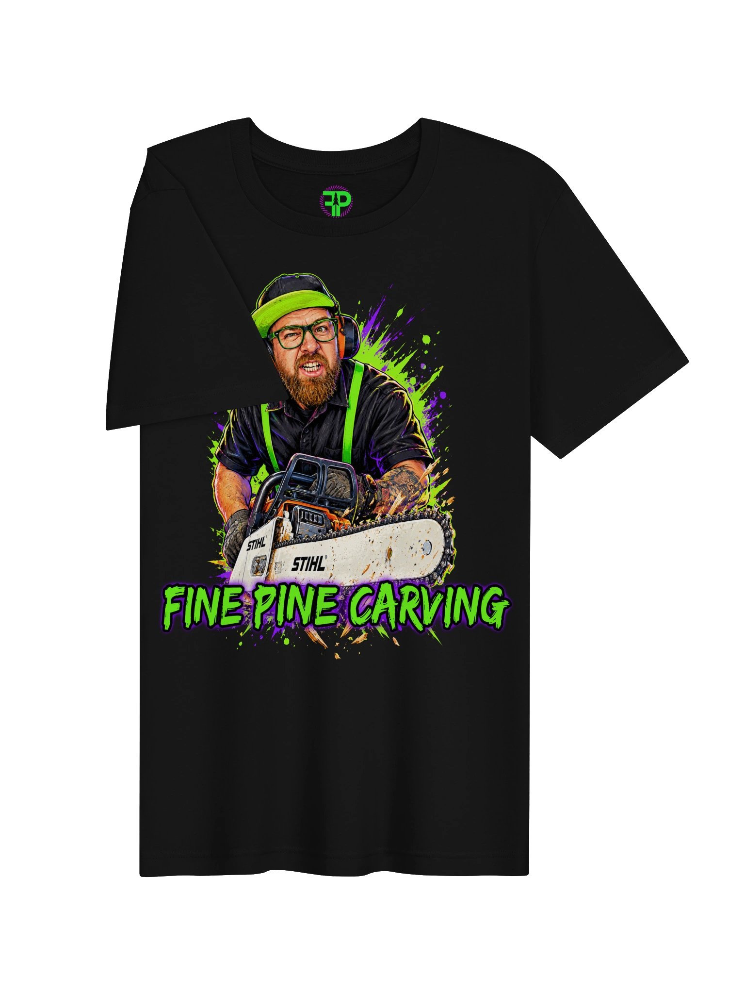 Crazy Carving Man Tee! product image (3)