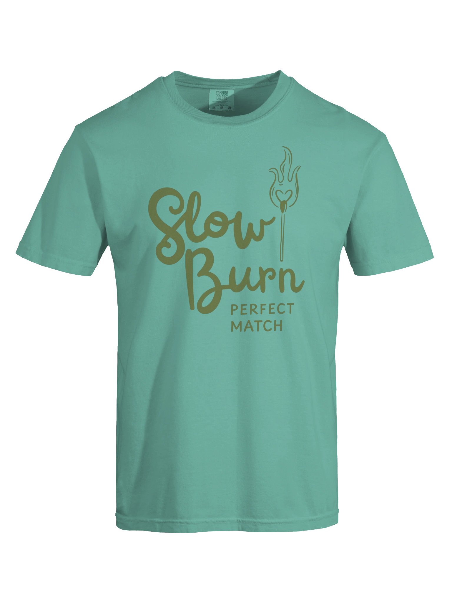 Slow Burn Perfect Match | Army Green Logo - CC product image (13)