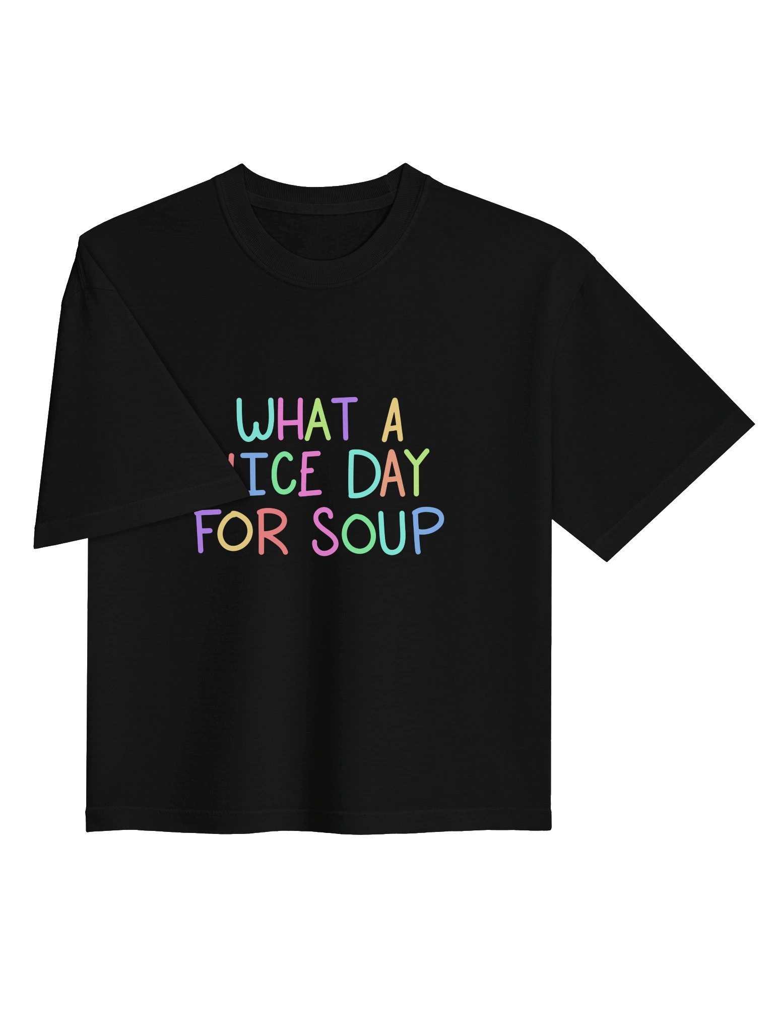 What A Nice Day for Soup - Boxy Crop Top product image (3)