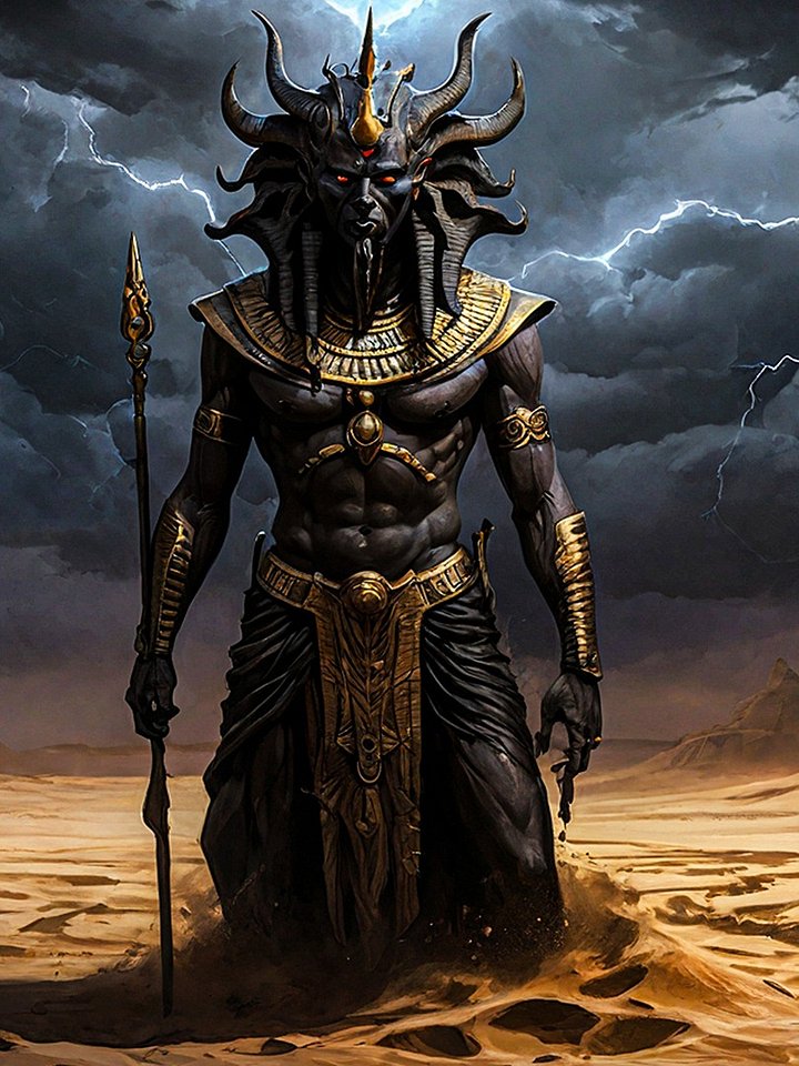 The Egyptian God of Chaos | 1-Hour of Dark Meditation Ambient - Egyptian Ambience product image (1)