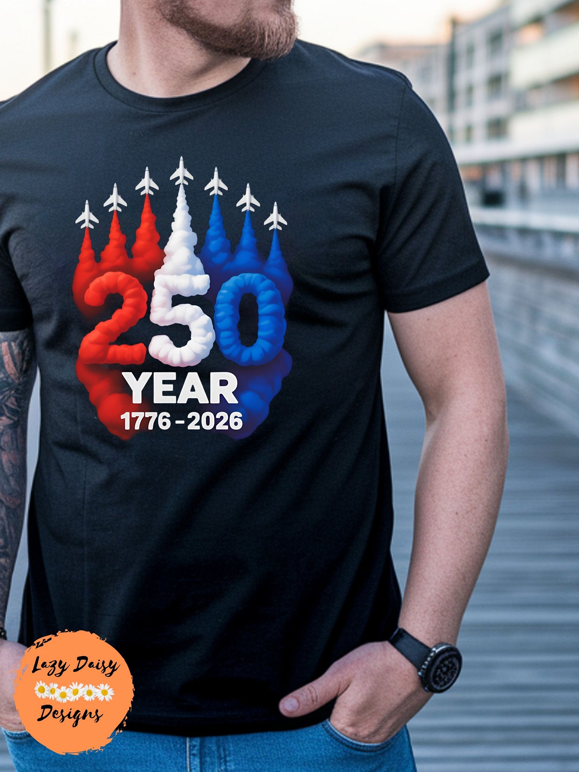Patriotic Formation 250 T-Shirt product image (1)