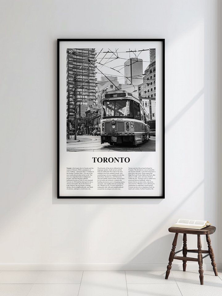 Toronto 07 Newspaper Poster product image (2)