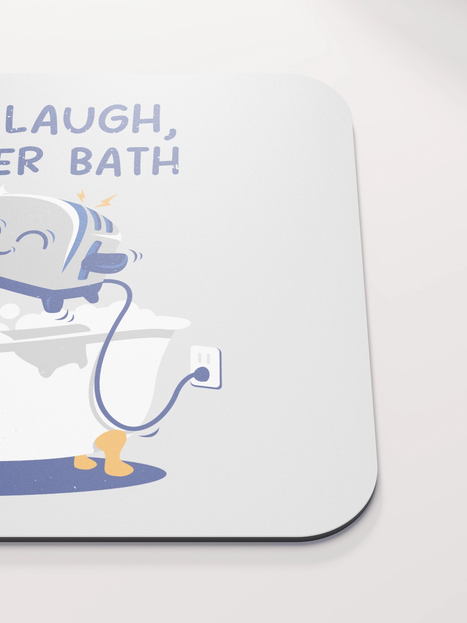 Live, Laugh, Toaster Bath Mouse Pad product image (5)
