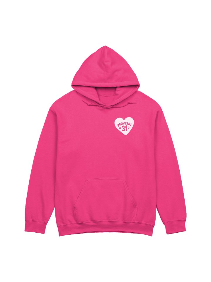 Proverbs 31 Hoodie -white writing product image (8)