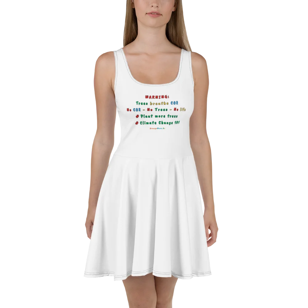 Trees breathe CO2 Skater Dress product image (1)