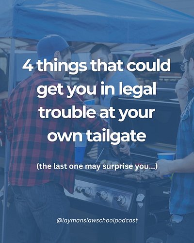 Tag the friend who’s hosting tailgate this weekend. 👀 A few things nobody thinks about until it’s too late … trespassing, ope...