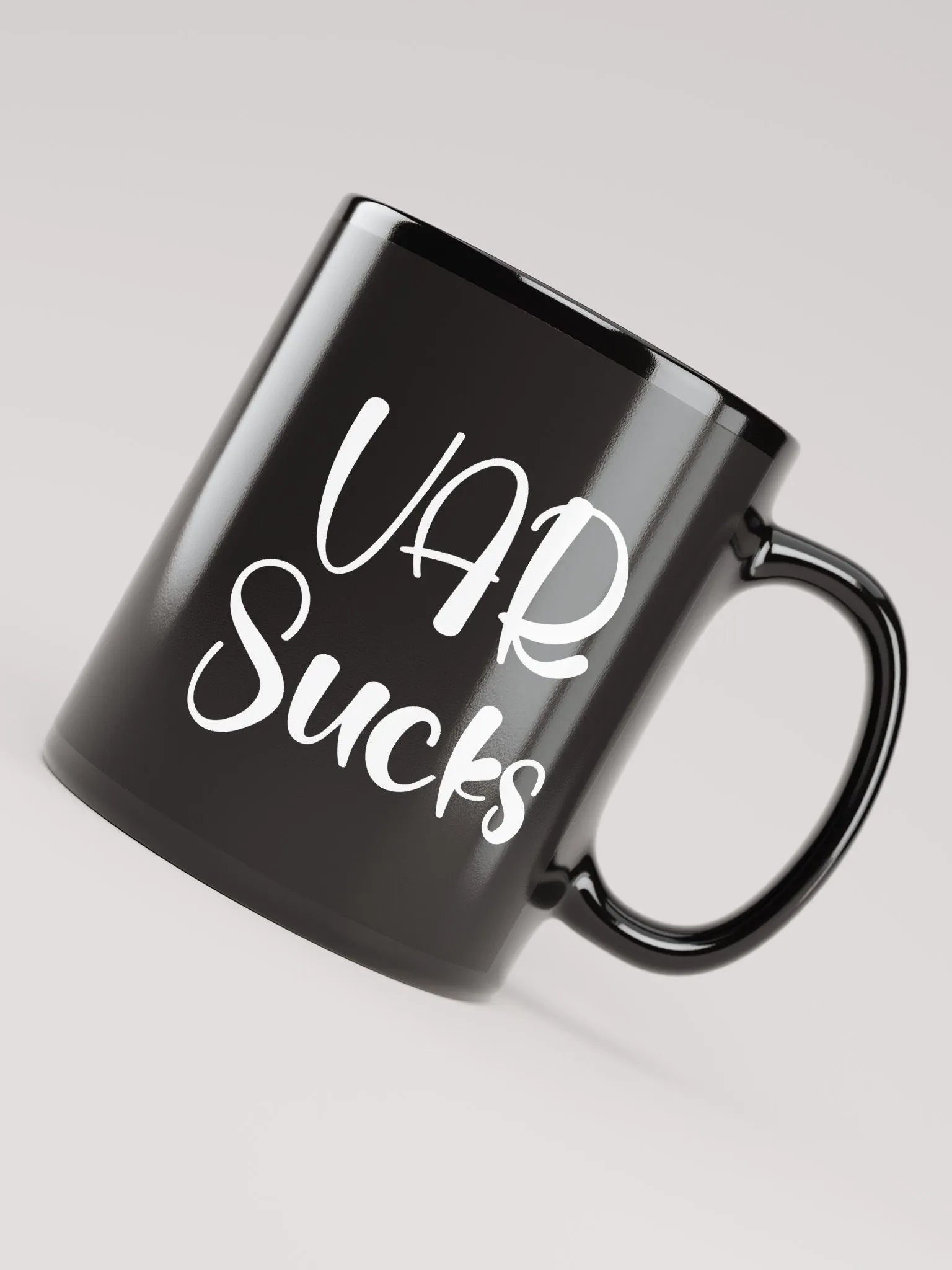 VAE Sucks Black Glossy Mug product image (8)