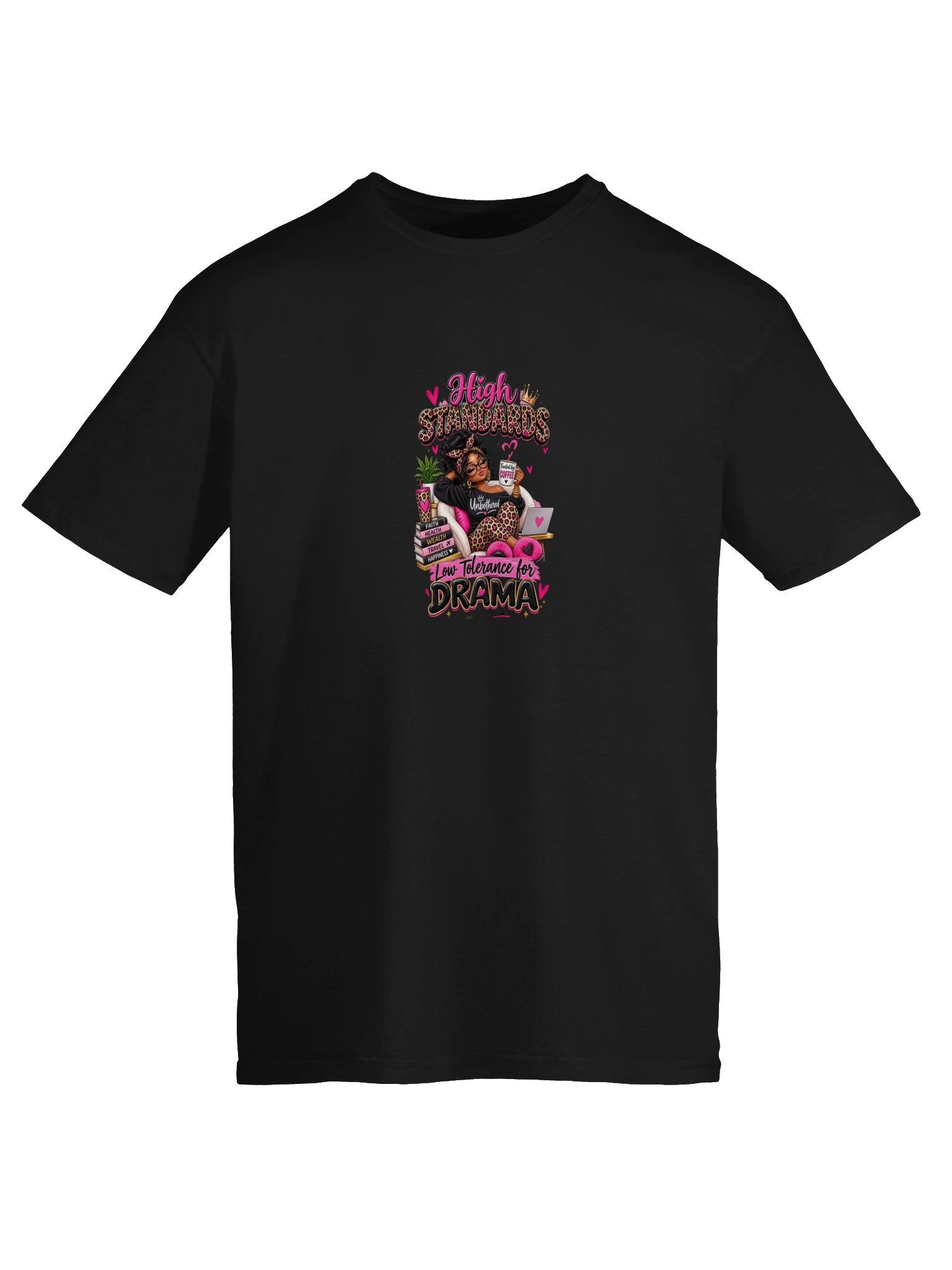 High Standards, Low Drama Tee product image (17)