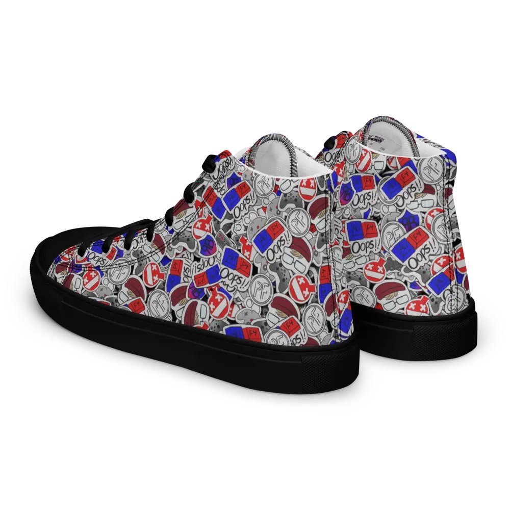 Sticker-Bomb Women's Hi-Tops product image (6)