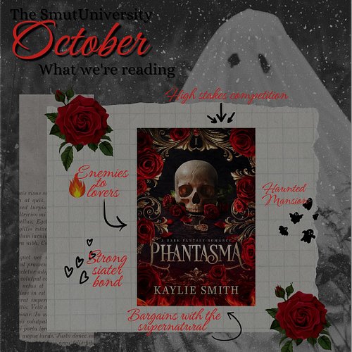 ✨ Book of the Month: Phantasma by Kaylie Smith! ✨

Get ready for a dark and magical ride this October as we dive into Phantas...
