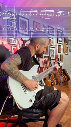 🎸 FREE TABS – LINK IN BIO!

LICK 003

This one is actually from an upcoming song I’ll be releasing next year! The idea origin...