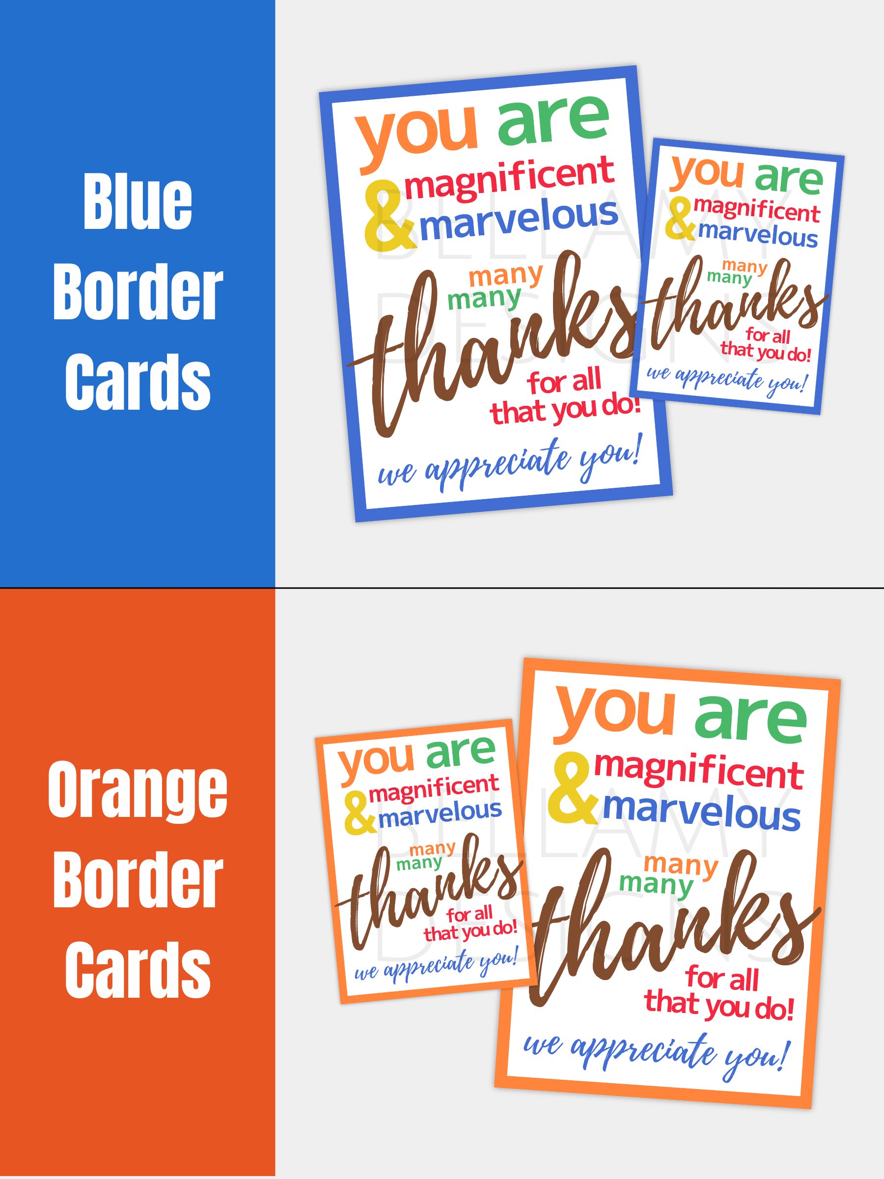Chocolate Candies Thank You Gift Tags product image (3)