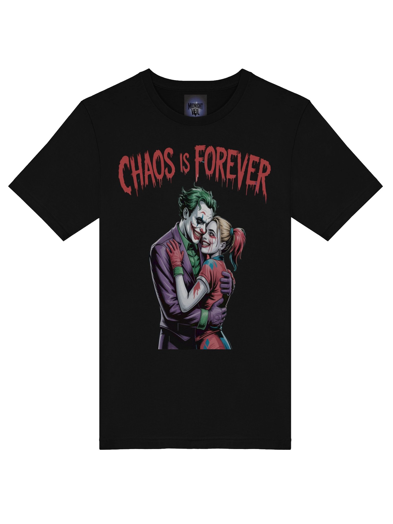 Chaos is Forever: Joker and Harley Quinn's Twisted Tango Graphic Tee product image (7)
