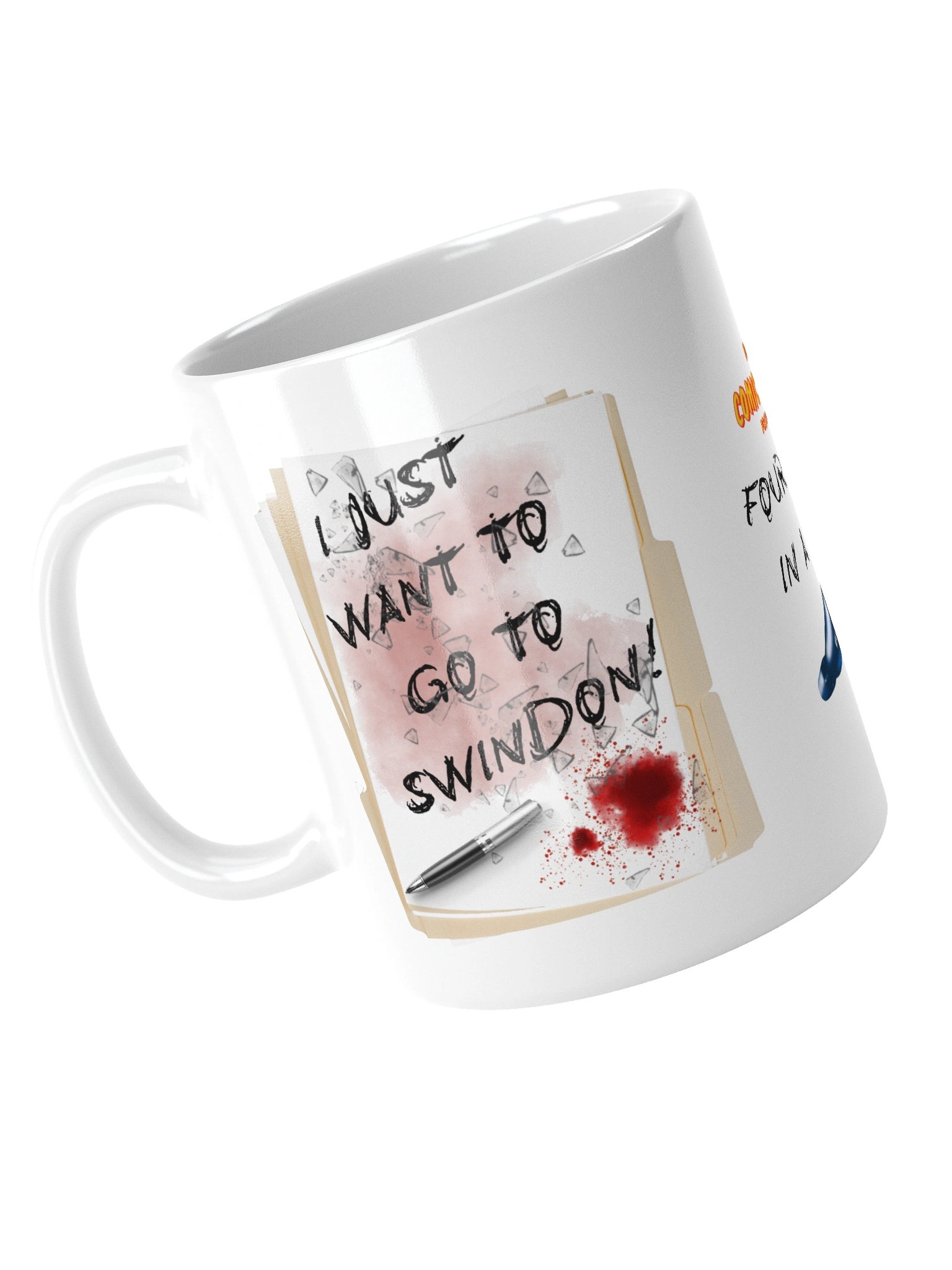 Four Men in a Car Mug product image (10)