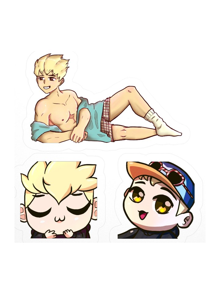 Emote Stickers 2.0 product image (1)